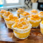 Frozen Mango Coconut Cream Cups
